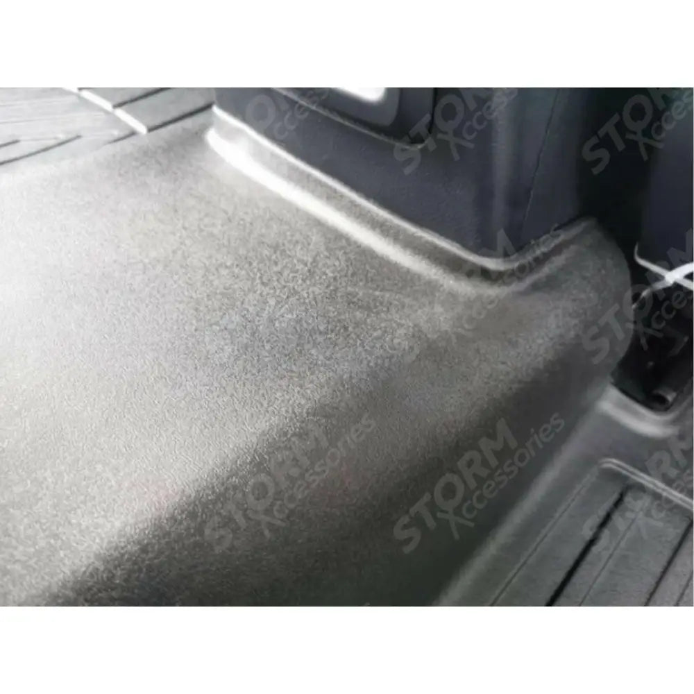 Ford Ranger T6 - 2012-2022 Double Cab 3d Tailored Mats 3 -pcs Set - Black Mudblock