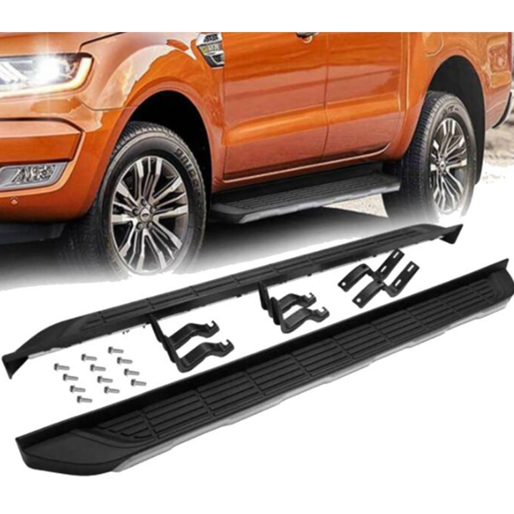 FORD RANGER T6 - 2012-2022 - OEM STYLE RUNNING BOARDS - SIDE STEPS - PAIR - Storm Xccessories2
