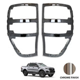 Ford Ranger T6 - 2012-2022 - Stx Tail Light Guards - Pair - Chrome