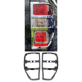 Ford Ranger T6 - 2012-2022 - Stx Tail Light Guards - Pair - Chrome