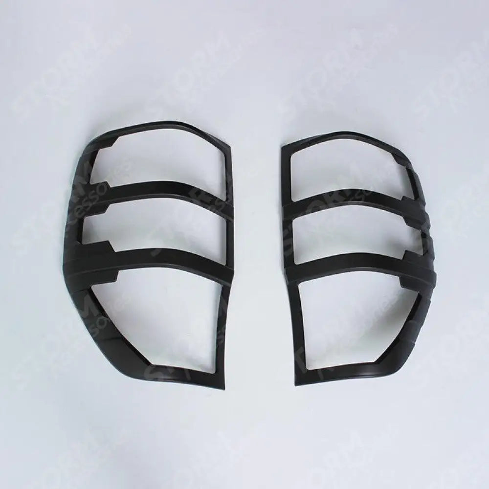 Ford Ranger T6 2012-2022 - Stx Tail Light Guards -pair - Matte Black
