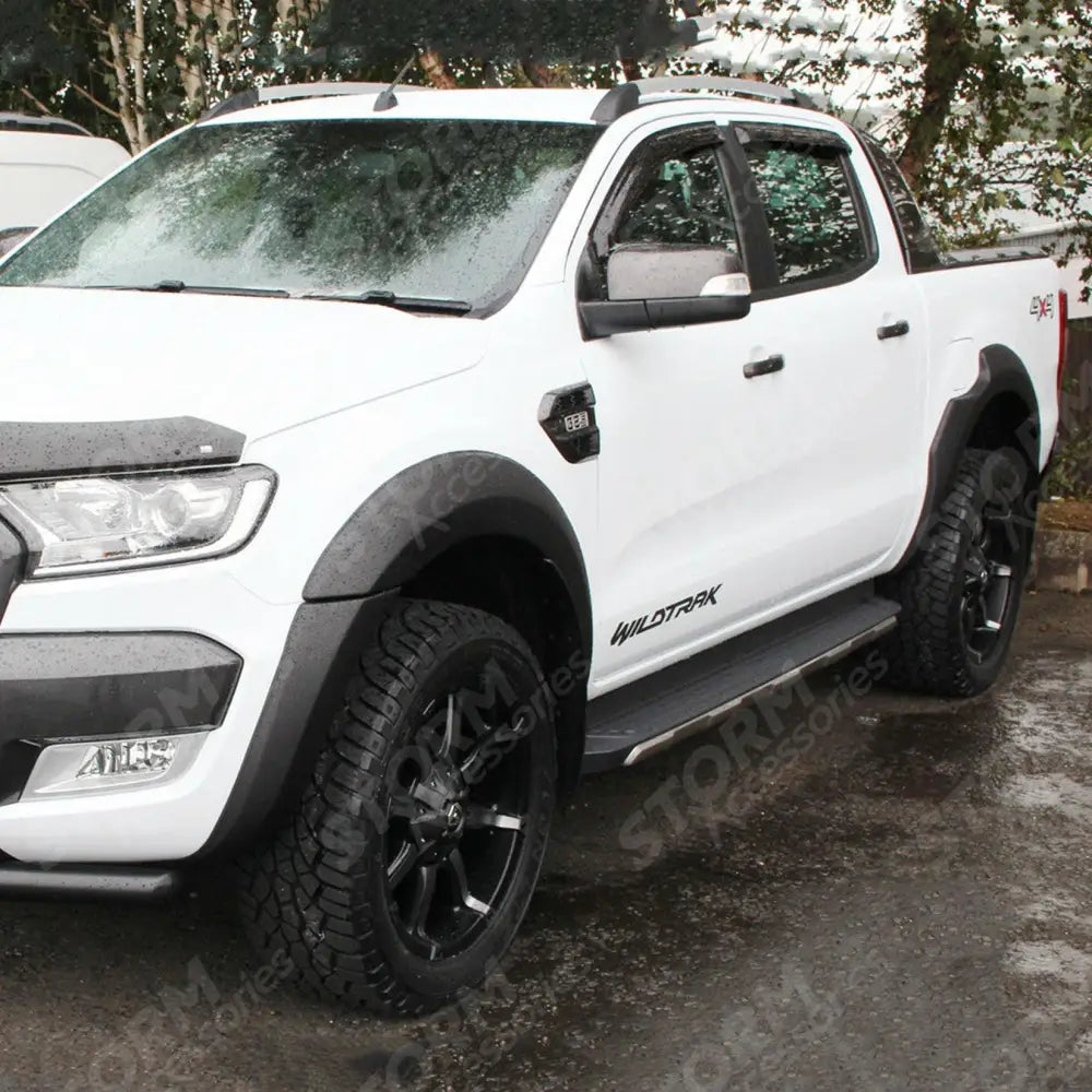 Ford Ranger T6 2016-2019 - Double Cab - Egr Wheel Arches - Arch Set Kit - Matt Black Finish