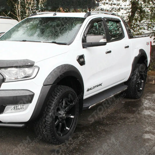 Ford Ranger T6 2016-2019 - Double Cab - Egr Wheel Arches - Arch Set Kit - Matt Black Finish