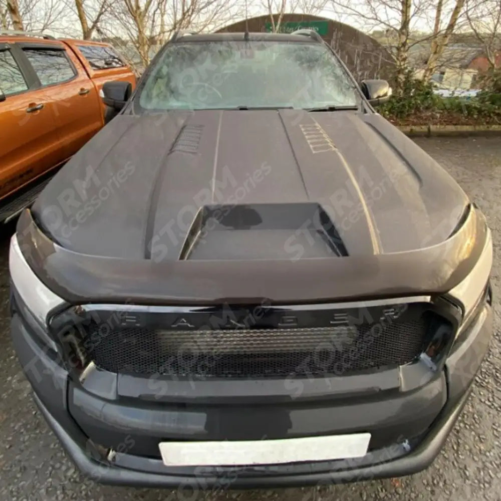 Ford Ranger T6 2016-2022 - Bonnet Scoop - Matte Black