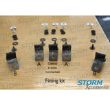 Ford Ranger T6 2016-2022 - Stx Bonnet Guard Protector - Black - B004