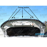 Ford Ranger T6 2016-2022 - Stx Bonnet Guard Protector - Black - B004