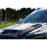 Ford Ranger T6 2016-2022 Stx Bonnet Scoop In Gloss Black