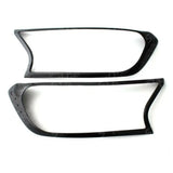 Ford Ranger T6 2016-2022- Stx Head Light Guards Pair - Carbon Fibre Look