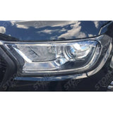 Ford Ranger T6 2016-2022- Stx Head Light Guards Pair - Carbon Fibre Look