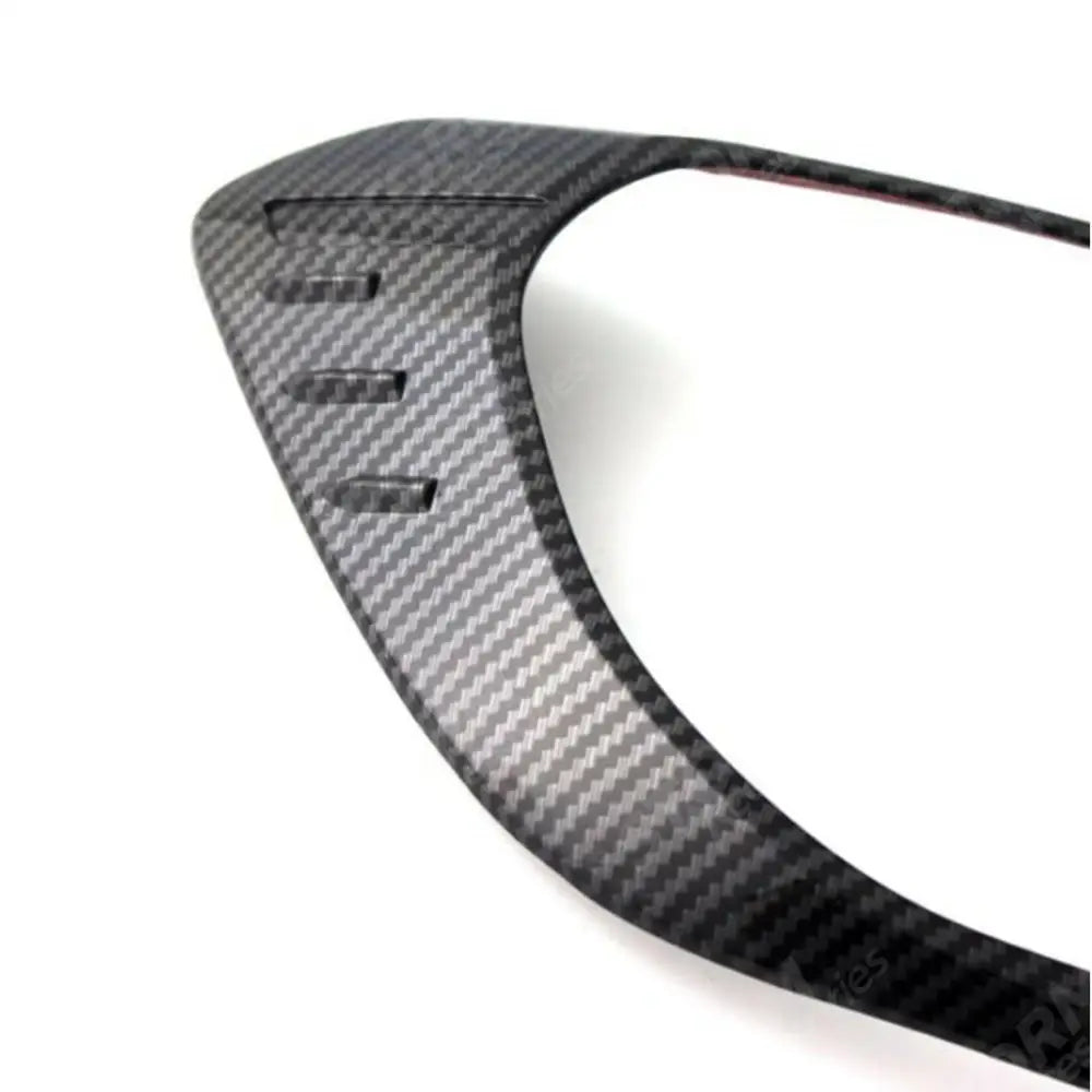 Ford Ranger T6 2016-2022- Stx Head Light Guards Pair - Carbon Fibre Look