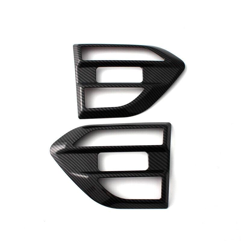 Ford Ranger T6 2016 On Carbon Style Side Vent Covers - Pair