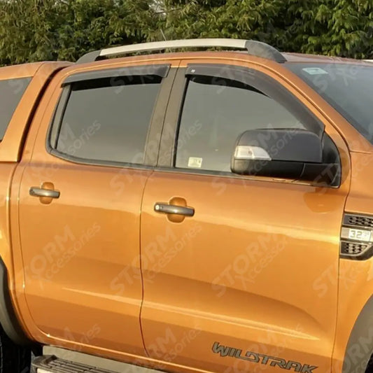 Ford Ranger T6 Double Cab 2012-2022 - Egr Quad Deflectors - External Fit