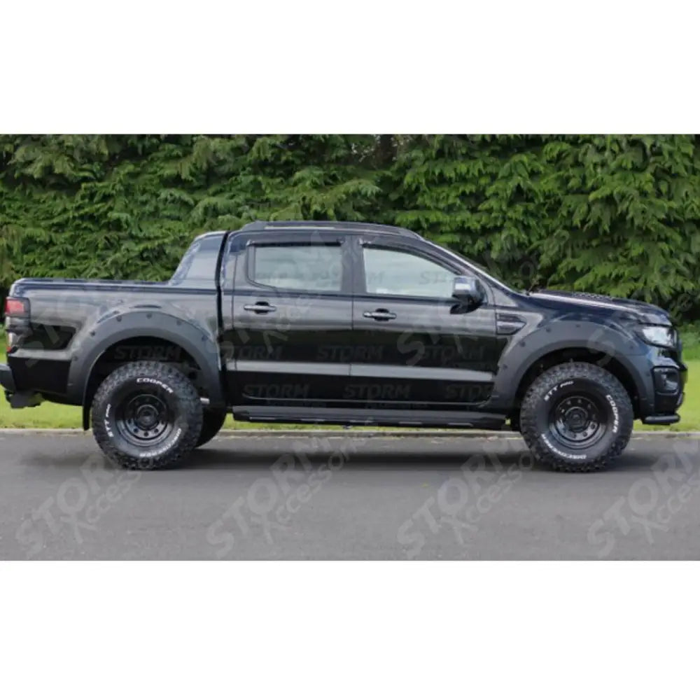 Ford Ranger T6 Double Cab 2012-2022 - Egr Quad Deflectors - External Fit