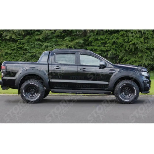 Ford Ranger T6 Double Cab 2012-2022 - Egr Quad Deflectors - External Fit