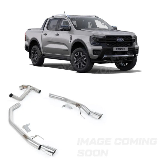 Ford Ranger T9 2.3 PHEV (281PS) Milltek Front Pipe Back Raptor Style Exhaust System