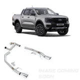 Ford Ranger T9 2.3 PHEV (281PS) Milltek Front Pipe Back Raptor Style Exhaust System