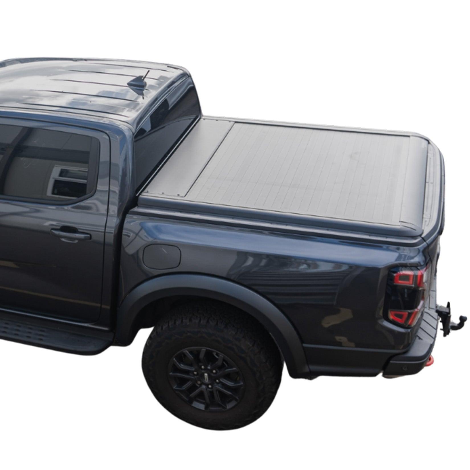 FORD RANGER T9 2023 ON DOUBLE CAB STANDARD AUTO RIDGEBACK ROLL TOP COVER - Storm Xccessories2
