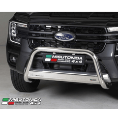 Ford Ranger T9 2023 On Misutonida Ec Approved Front Bar - 63mm - Silver