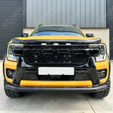 Ford Ranger T9 2023 On Single Deck Black Powder Coat Front Spoiler Bar