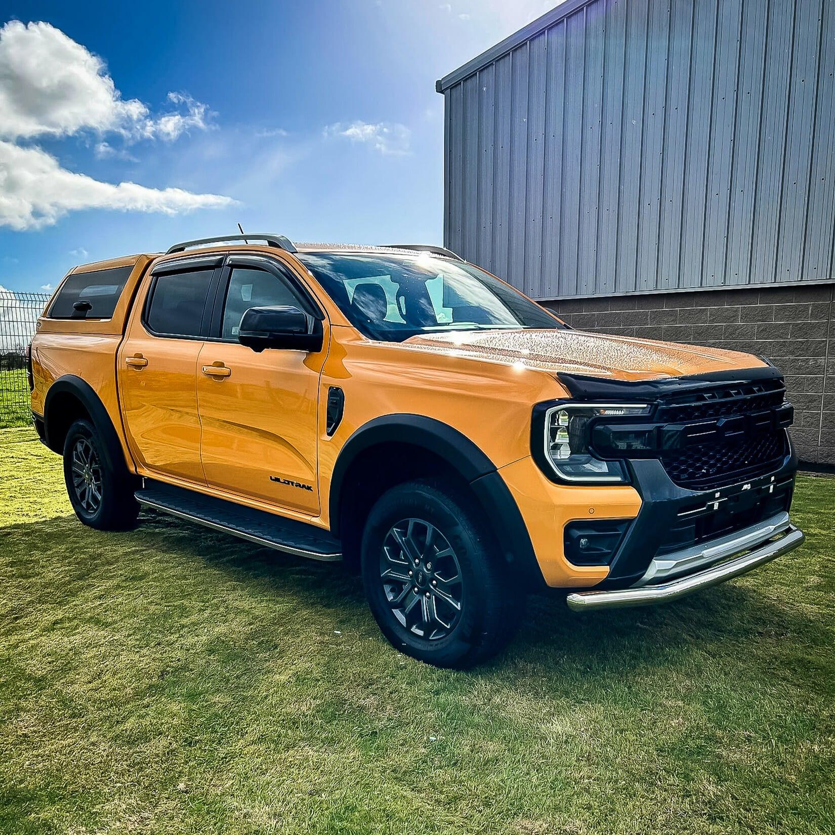 Ford Ranger T9 2023 On Single Deck Stainless Steel Front Spoiler Bar