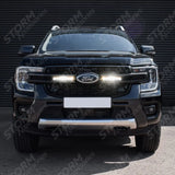 Ford Ranger T9 2023+ Stealth LED Twin 10" With Amber Strobe Grill Integration Kit