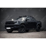 Ford Ranger T9 2023+ Stealth LED Twin 4" Dark Force Bonnet Kit - 16,800 Lumens