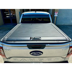 FORD RANGER T9 / VW AMAROK 2023 ON DOUBLE CAB STANDARD MANUAL RIDGEBACK ROLL TOP COVER - Storm Xccessories