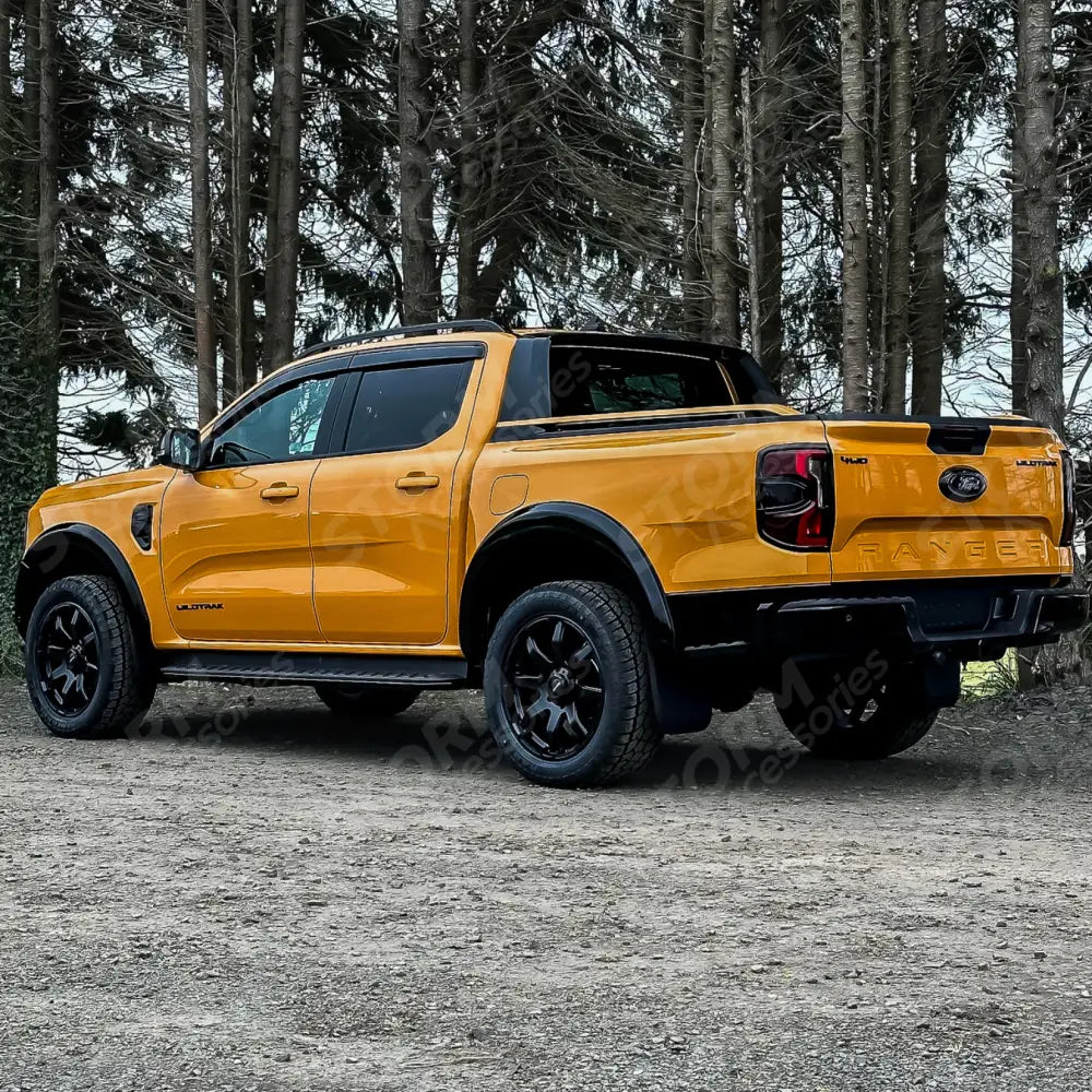 Ford Ranger T9 & Vw Amarok 2023 On Double Cab Stx Quad Wind Deflectors - 4pcs