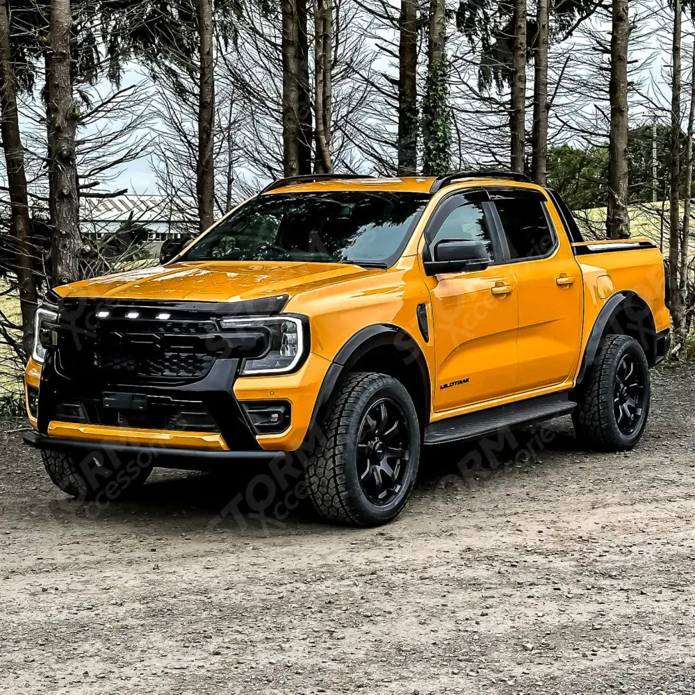 Ford Ranger T9 & Vw Amarok 2023 On Double Cab Stx Quad Wind Deflectors - 4pcs