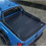 Ford Ranger T9 Wildtrak & Vw Amarok 2023 On - Double Cab - Ridgeback Auto Electric Roll Top Cover In Black