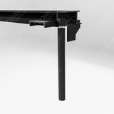 Ford Ranger T9 Wildtrak & Vw Amarok 2023 On - Double Cab - Ridgeback Auto Electric Roll Top Cover In Black