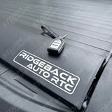 Ford Ranger T9 Wildtrak & Vw Amarok 2023 On - Double Cab - Ridgeback Auto Electric Roll Top Cover In Black