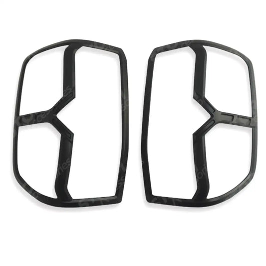 Ford Ranger T9 XLT 2023 On Stx Tail Light Covers In Matt Black - Pair