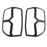 Ford Ranger T9 XLT 2023 On Stx Tail Light Covers In Matt Black - Pair