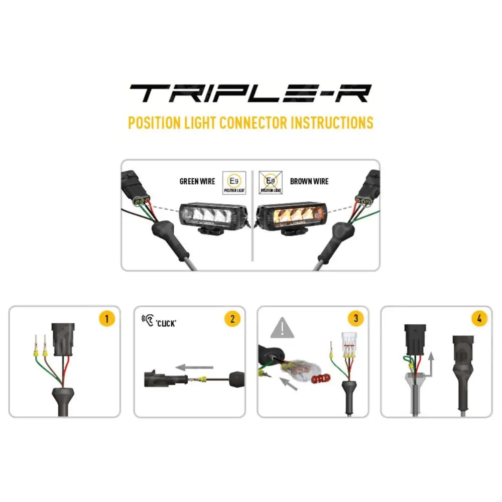 Ford Ranger Wildtrak 2023+ Lazer Light Grille Kit - Triple-R 1250