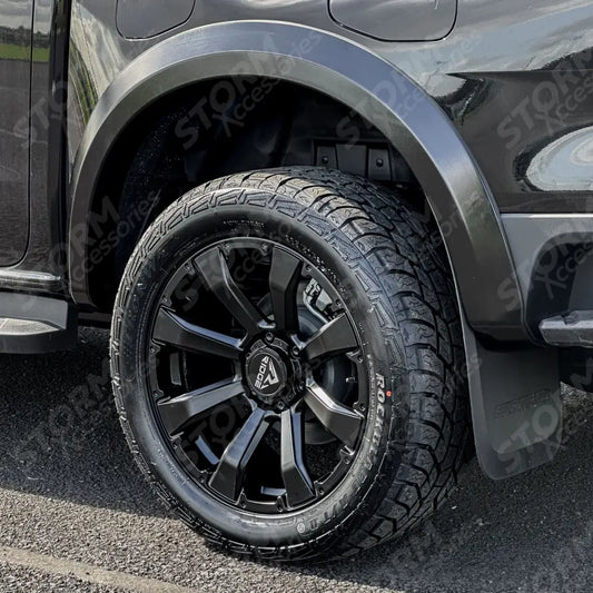 Ford Ranger Wildtrak 2023 On Double Cab STX V2 Wheel Arch Kit - 6 PCS - Painted