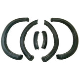 Ford Ranger Wildtrak 2023 On Double Cab STX V2 Wheel Arch Kit Smooth Look Matt Black Finish - 6 PCS