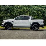 Ford Ranger Wildtrak 2023 On Double Cab STX V2 Wheel Arch Kit Smooth Look Matt Black Finish - 6 PCS
