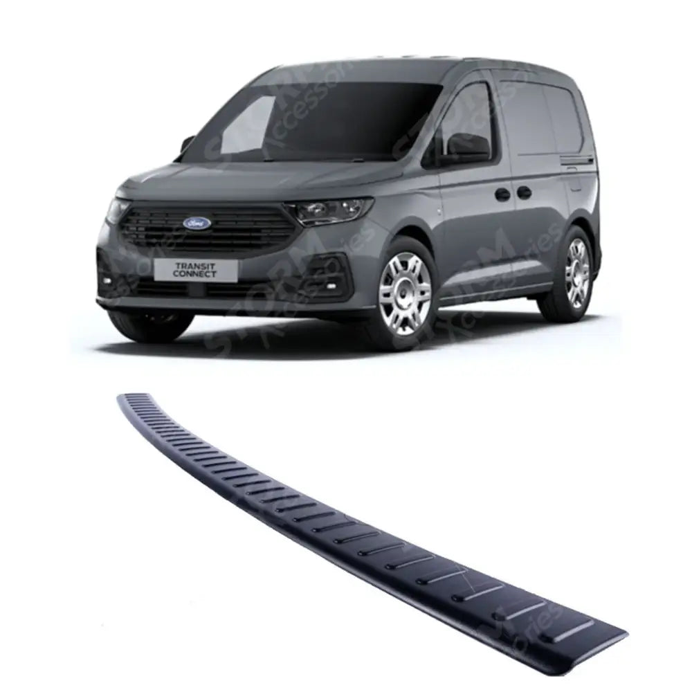 Ford Transit Connect 2024 On – Rear Bumper Protector In Black