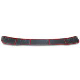 Ford Transit Courier 2014-2018 Rear Bumper Protector Cover In Black
