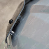 Ford Transit Custom 2012-2017 Stx Bonnet Guard Protector - Black - B016