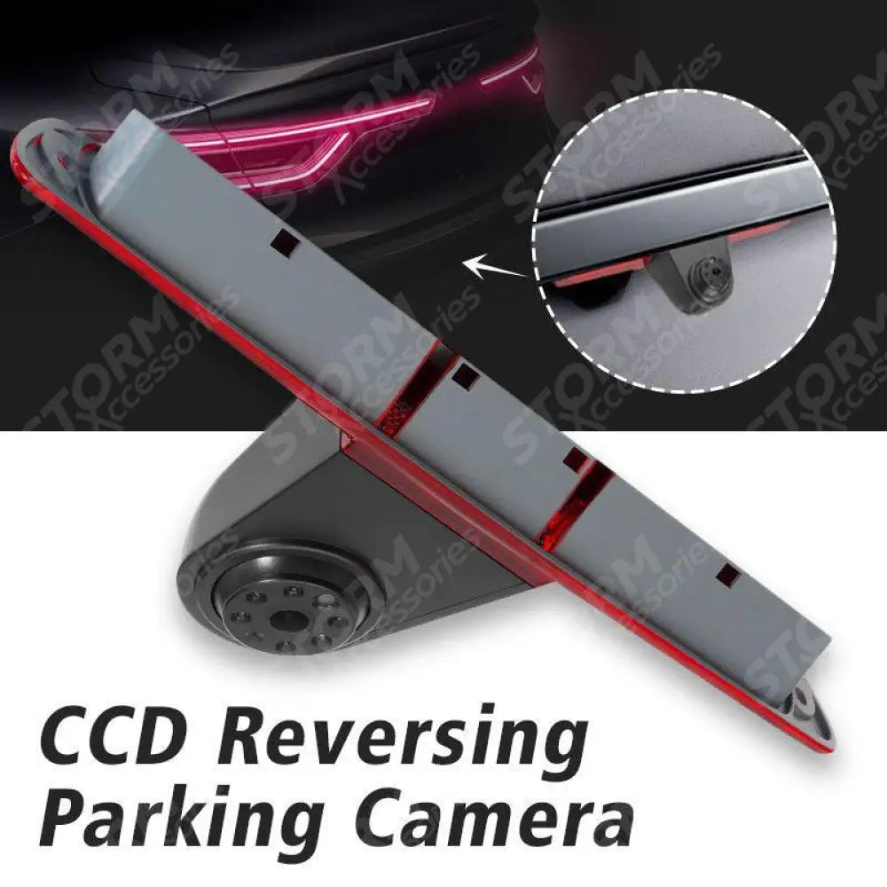 Ford Transit Custom 2012 - 2024 6 Led Brake Light With Ccd Reversing Camera