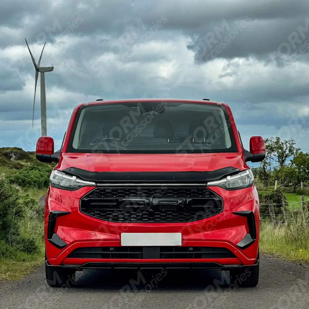 Ford Transit Custom 2023 On STX Bonnet Guard Protector – Black