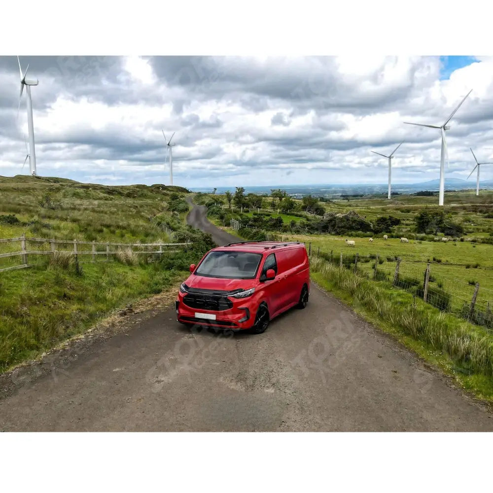 Ford Transit Custom 2023 On STX Bonnet Guard Protector – Black