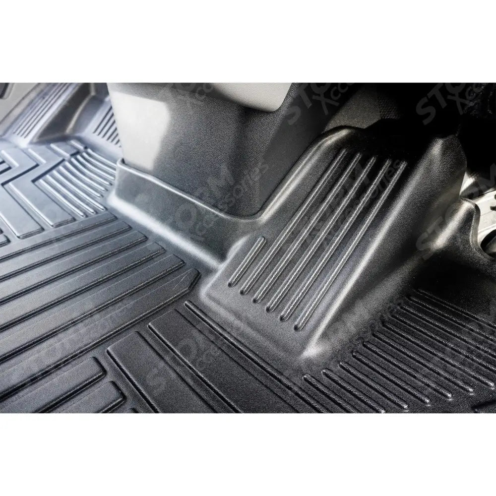Ford Transit Custom 2024 on Automatic Mud Block Tailored Floor Mat 1 Piece