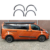 Ford Transit Custom Mk1 Facelift 2018 - 2024 - Wheel Arch Trims (10pcs) - Matte Black
