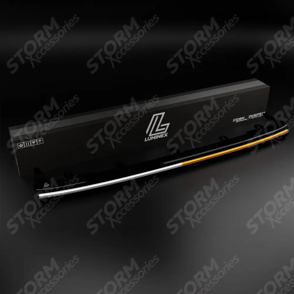 Ford Transit Custom MK2 2024+ Luminex Front Upper DRL Grill With Amber Strobe