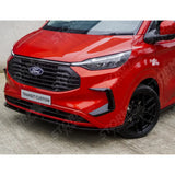 Ford Transit Custom MK2 2024 on Front Aero Canard Loops In Gloss Black