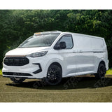 Ford Transit Custom MK2 2024 on Front Aero Canard Loops In Gloss Black