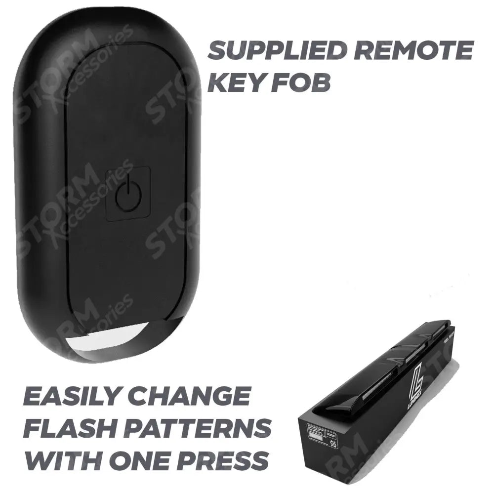 Ford Transit Custom MK2 2024 on Luminex Roof Light Pod With Amber Strobe Colour Coded